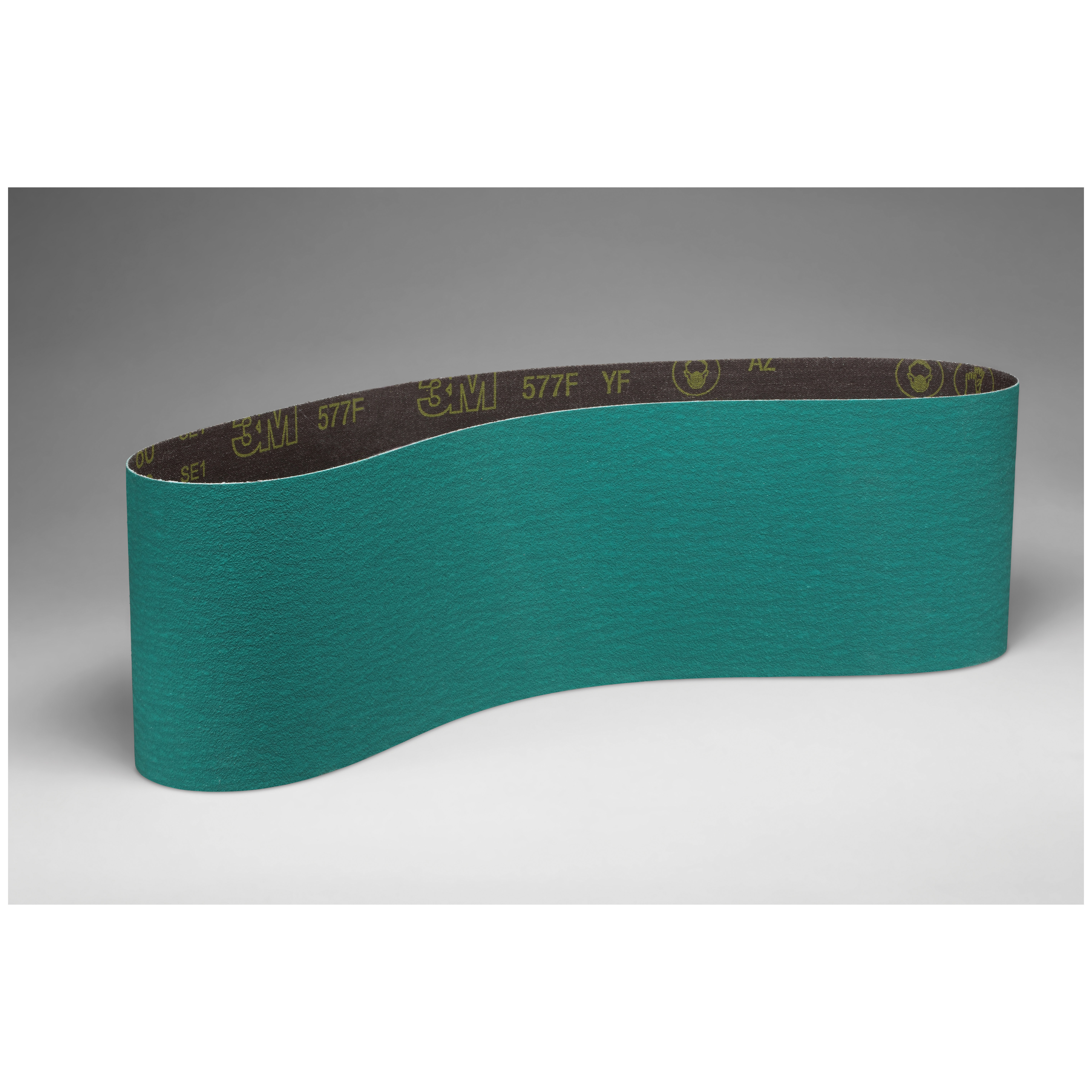3M 7000119451 Narrow Cloth Belt, 6 in W Belt x 48 in L, 80 Grit, Medium Grade, Zirconia Alumina Abrasive, Polyester Backing - Coated Abrasive Belts