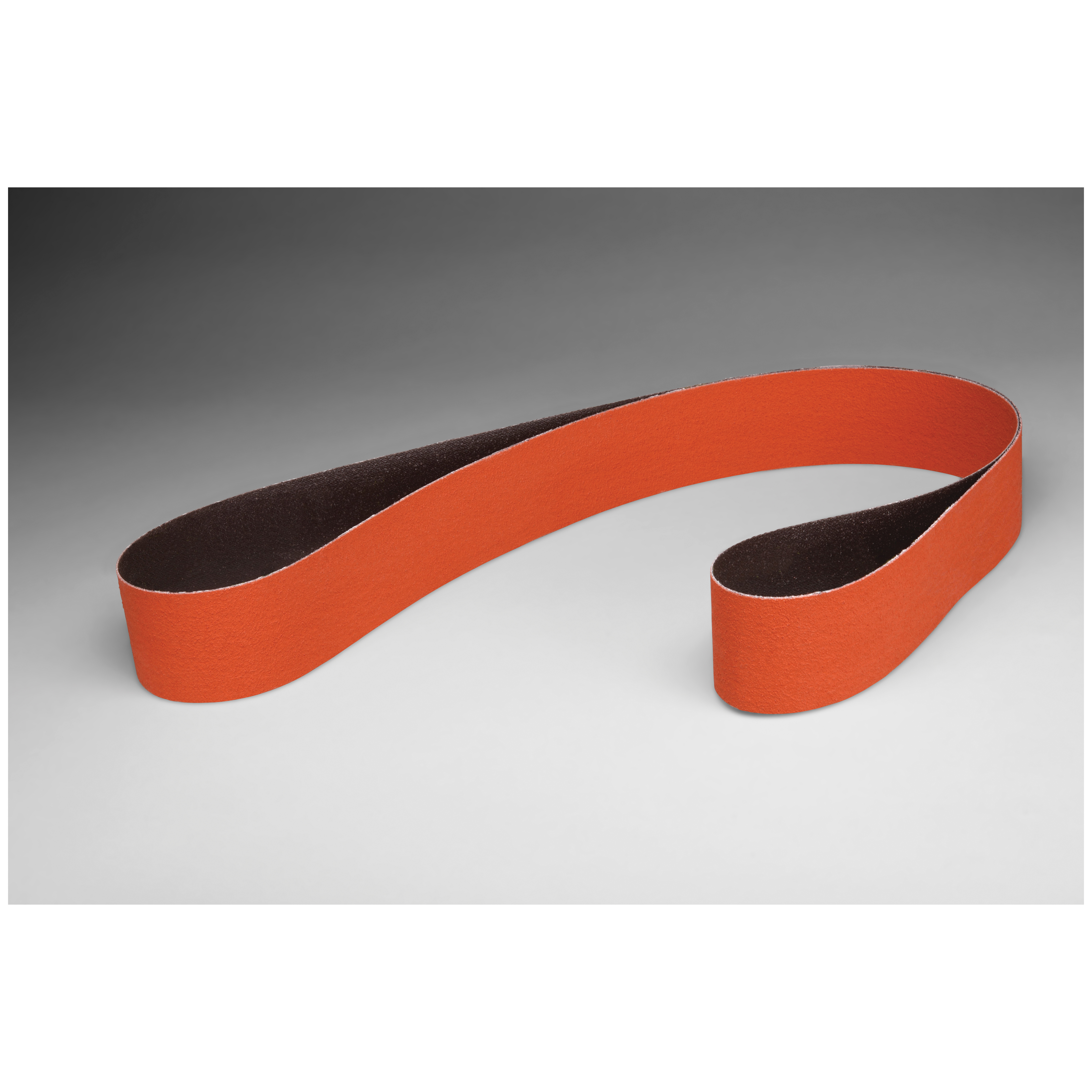 Cubitron II 7010327356 Narrow Cloth Belt, 2-1/2 in W Belt x 60 in L, 36+ Grit, Very Coarse Grade, Ceramic Abrasive, Polyester Backing - Coated Abrasive Belts