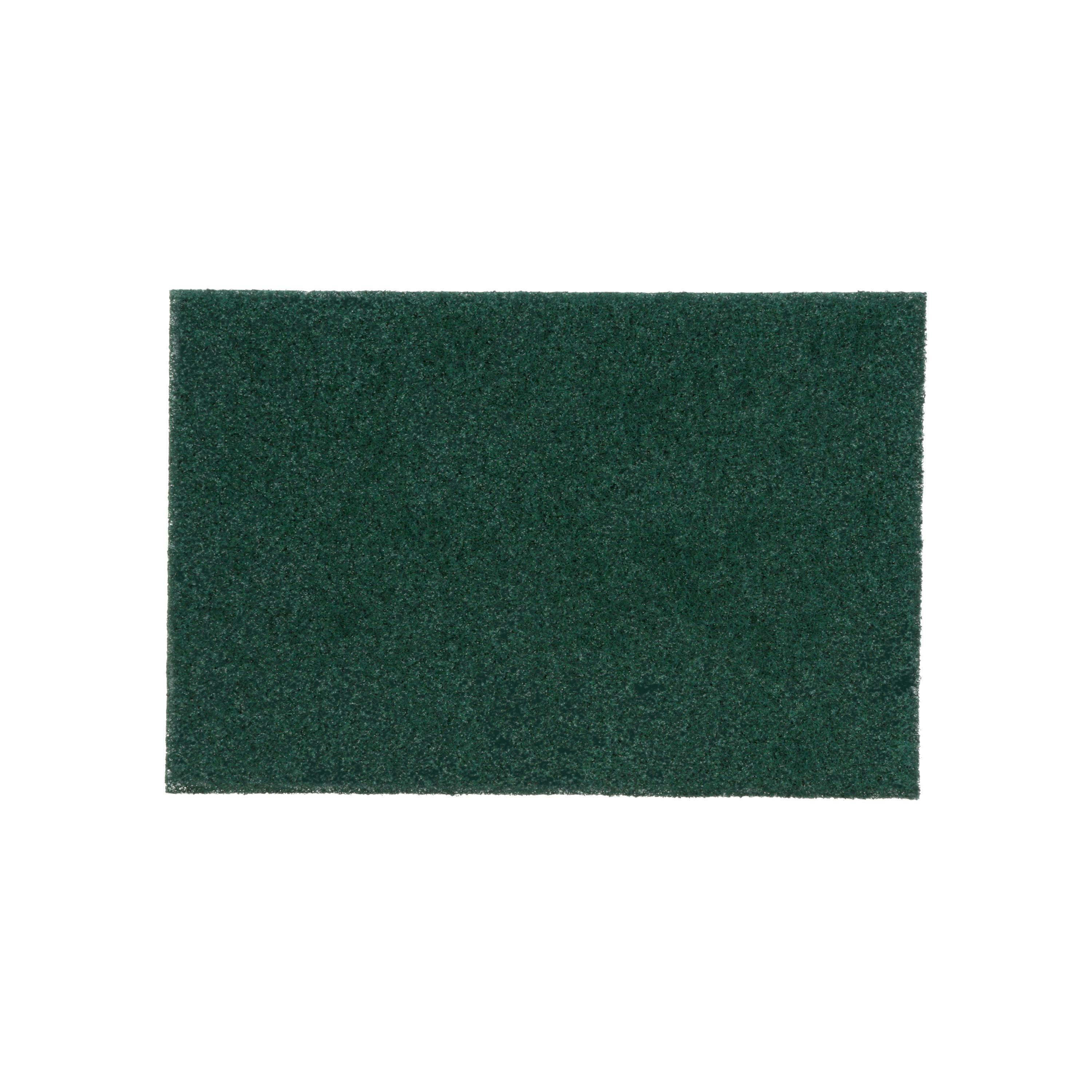 Scotch-Brite 7100053715 General Purpose Pad, Green, 9 in L x 6 in W, Synthetic - Sponges & Scouring Pads