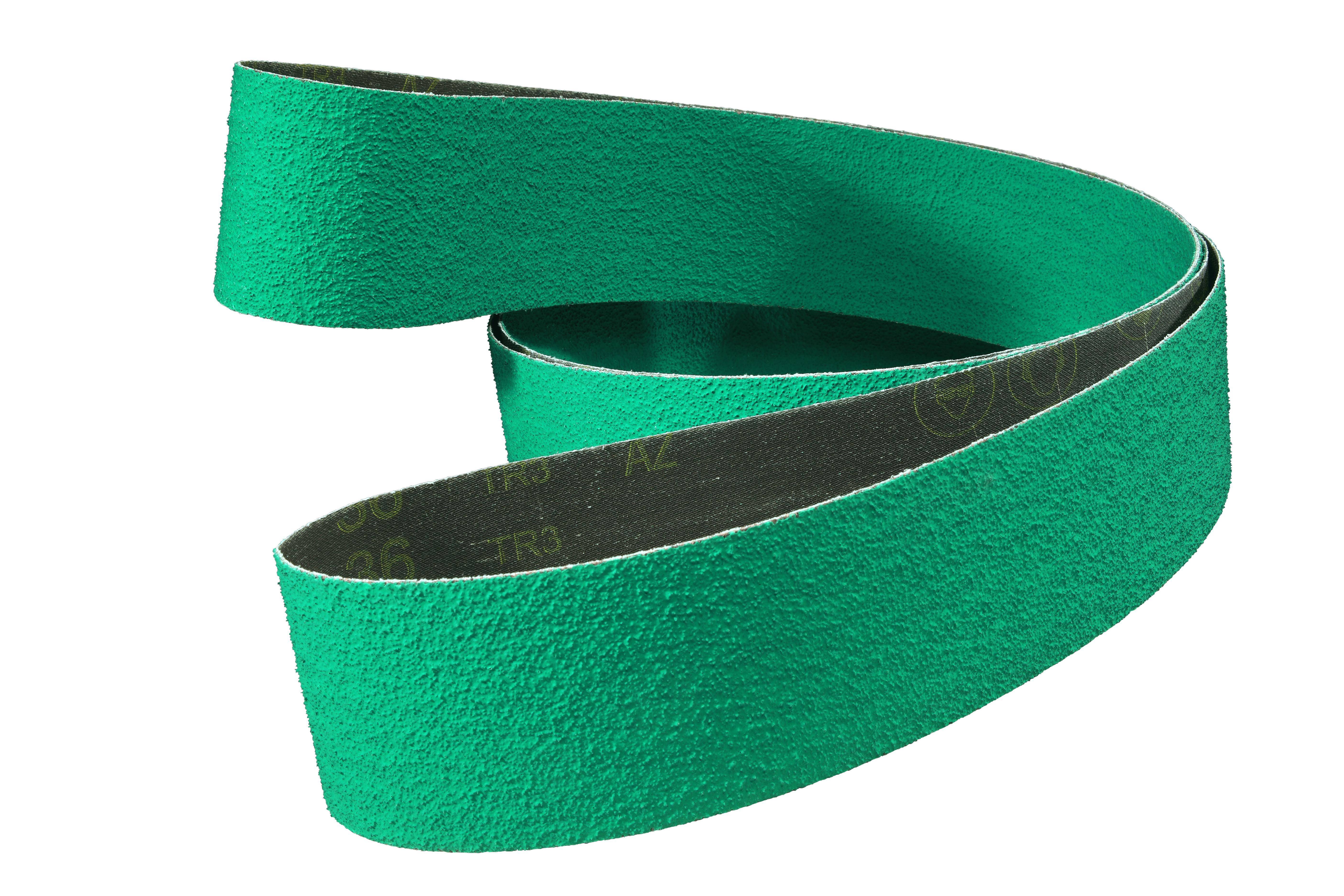3M 7010326991 Narrow Cloth Belt, 6 in W Belt x 48 in L, 36 Grit, Very Coarse Grade, Zirconia Alumina Abrasive, Polyester Backing - Coated Abrasive Belts
