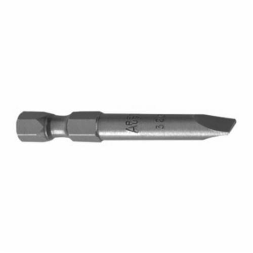 Apex 320-MX Power Drive Bit, 6F-8R Slotted Point, 3-3/4 in OAL, Steel - Screwdriver Bit