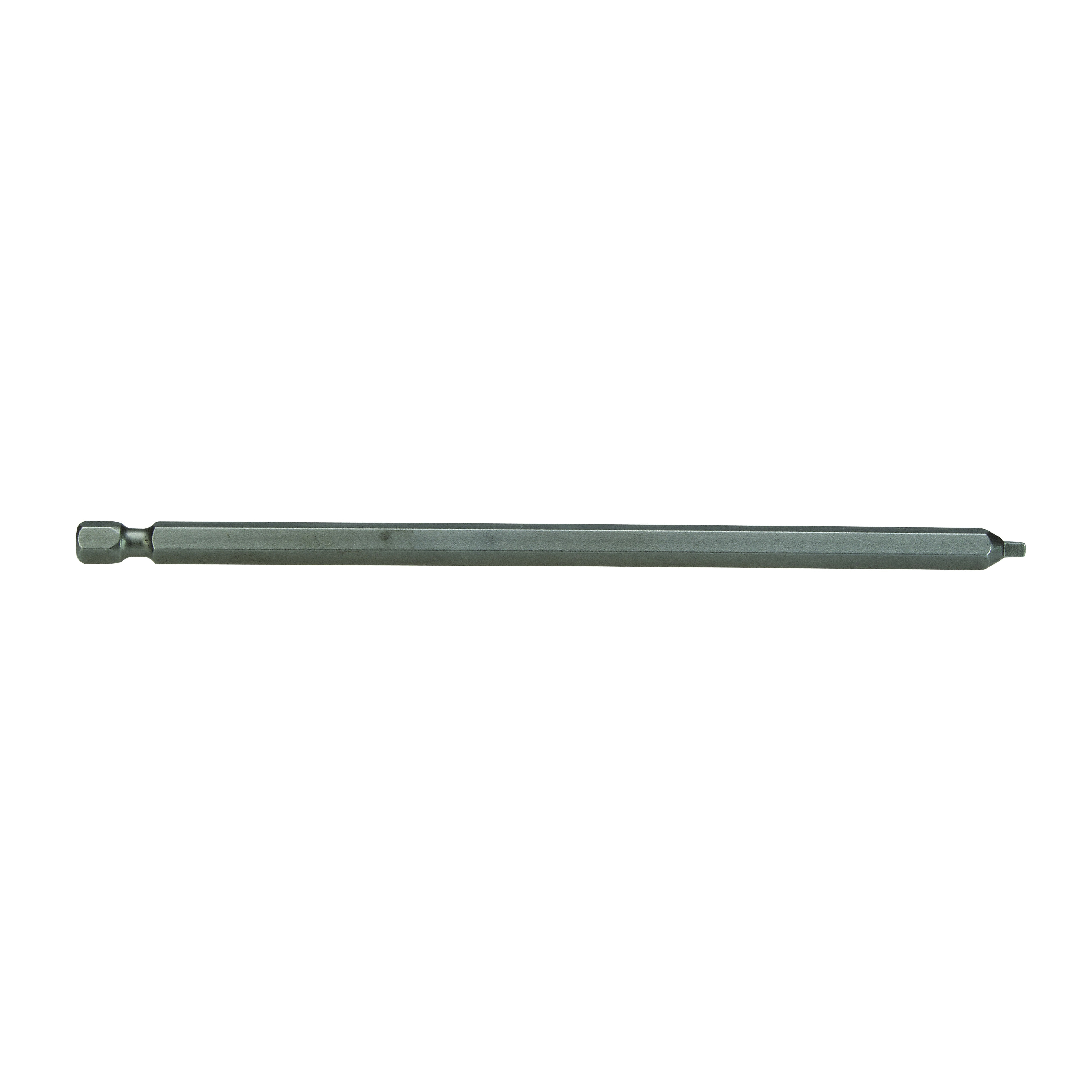 Apex 954-A-2X Power Drive Bit, #2 Square Point, 2-3/4 in OAL, Steel - Screwdriver Bit