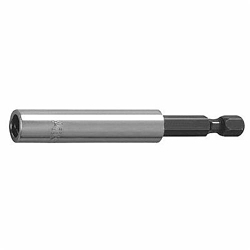 Apex M-490 Magnetic Bit Holder, 1/4 in Drive, Tool Steel, 1/4 in Hex - Nut Setters & Bit Holders