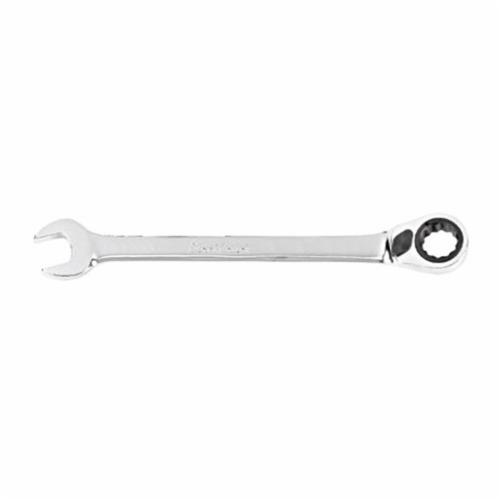 Stanley BW-1459 Reversible Combination Wrench, Metric, 9 mm, 12 Points, 5-7/8 in OAL, Steel, Full Polished, ASME B107.100 - Combination Wrenches