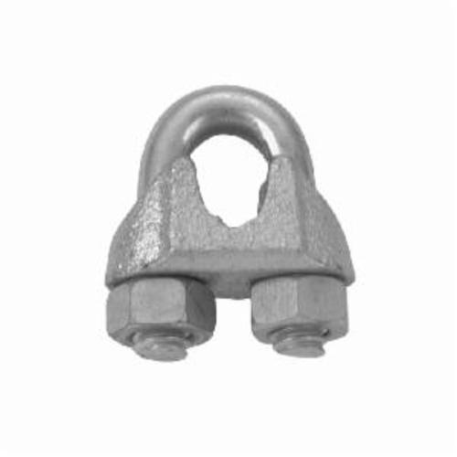 Campbell T7670449 Wire Rope Clip, 5/16 in Cable, Malleable Iron, 2 Clips - Wire Rope Clips