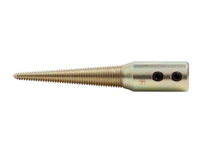 Clesco BTL-4 BT Series Left Hand Threaded Buffing Spindle, 4.313 in OAL - Mandrels & Spindles