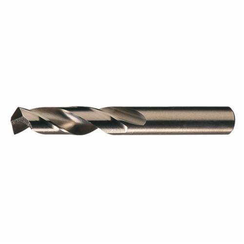 Cleveland C14721 2133 General Purpose Heavy Duty Screw Machine Drill, 7/16 in Drill - Fraction, 0.4375 in Drill - Decimal Inch, M42 HSS-Co 8, Straw/Gold Oxide - Short Length Drill Bits