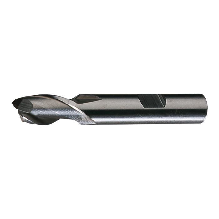 Cleveland C41630 HG-2 Center Cutting General Purpose Single End Square End End Mill, 3/4 in Dia Cutter, 1-5/16 in Length of Cut, 2 Flutes, 3/4 in Dia Shank, 3-7/8 in OAL, Bright - Square End Mills