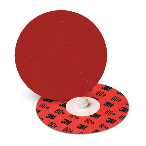 Cubitron II 7100001474 Durable Edge Abrasive Disc, 2 in Dia Disc, 36+ Grit, Very Coarse Grade, Precision Shaped Ceramic Abrasive, Type TR Attachment - Coated Abrasive Quick-Change Discs