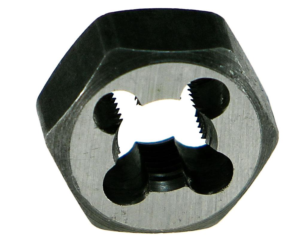 Drillco 336E160B 3360E Hex Rethreading Die, M16x2 Thread, Carbon Steel - Hex Dies