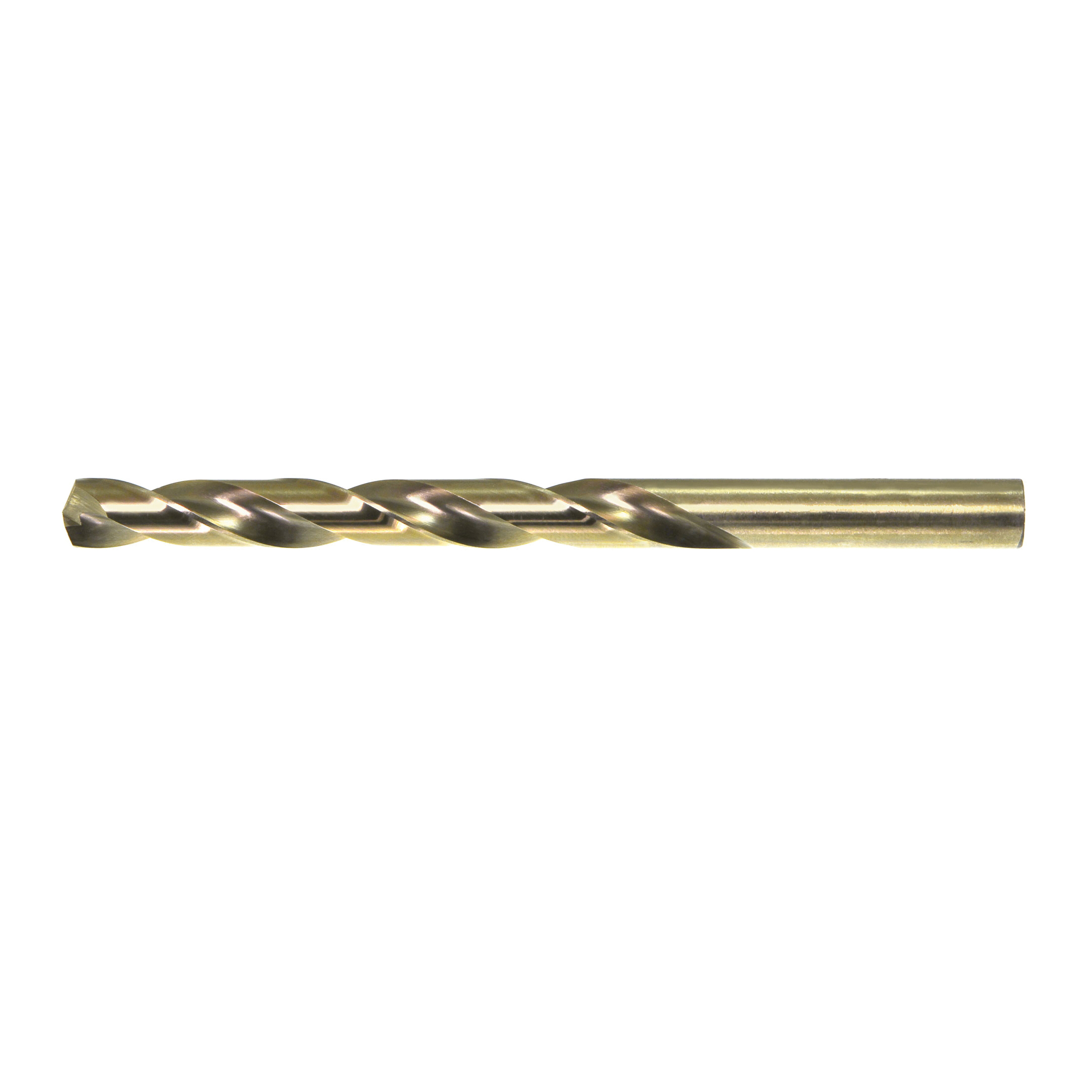 Drillco 540A521 Type J Heavy Duty Jobber Length Drill Bit, U Drill - Letter, 0.368 in Drill - Decimal Inch, 135 deg Point, Cobalt, Bronze - Jobber Length Drill Bits