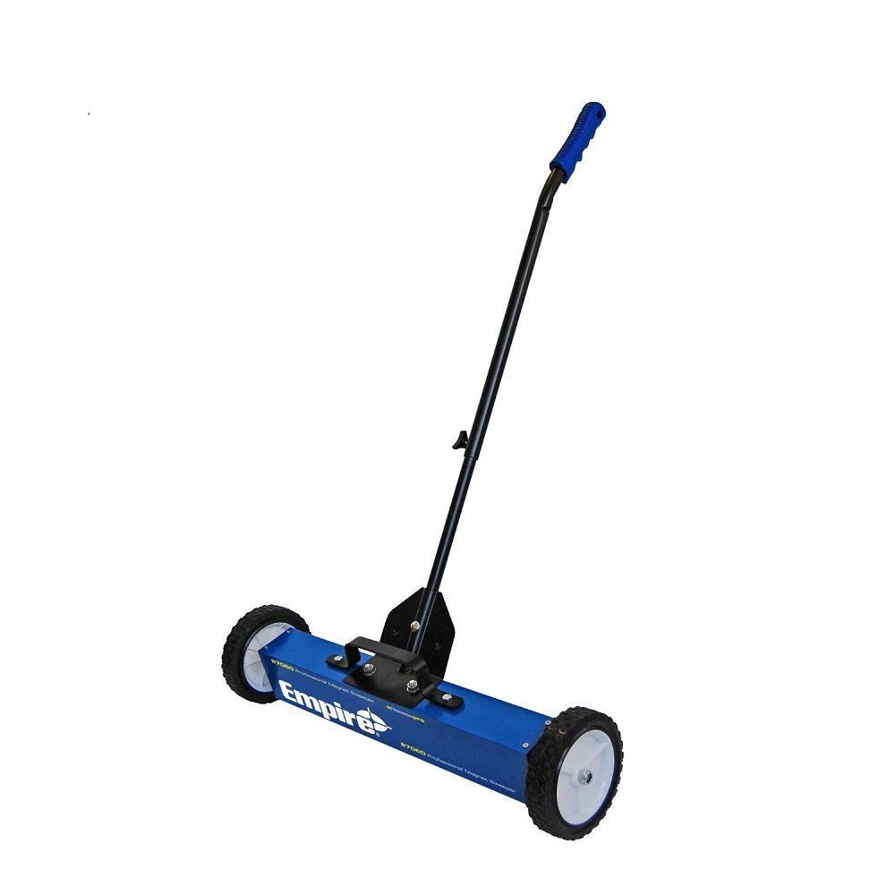 Empire 27060 Heavy Duty Magnetic Sweeper, 30 lb Capacity, Aluminum Housing - Magnetic Sweepers