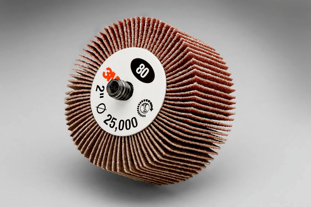 3M 7100178230 Type 84 Unmounted Flap Wheel, 2 in Dia Wheel, 1 in W Face, 60 Grit, Medium Grade, Aluminum Oxide Abrasive - Coated Abrasive Flap Wheels