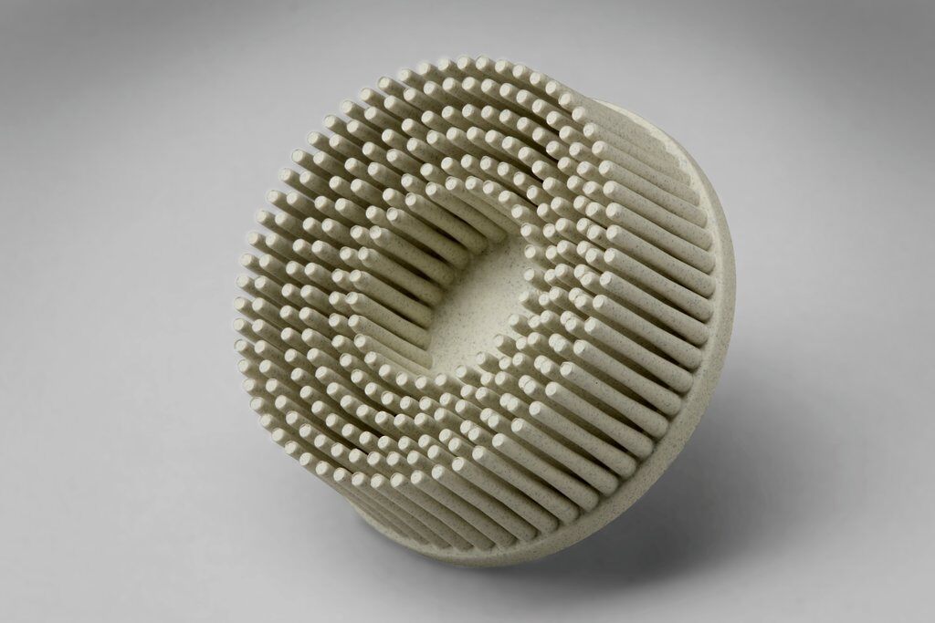 3M 7000000741 Quick-Change Bristle Disc, 1 in Dia Brush, 5/8 in Center Hole, Ceramic Fill - Disc Brushes