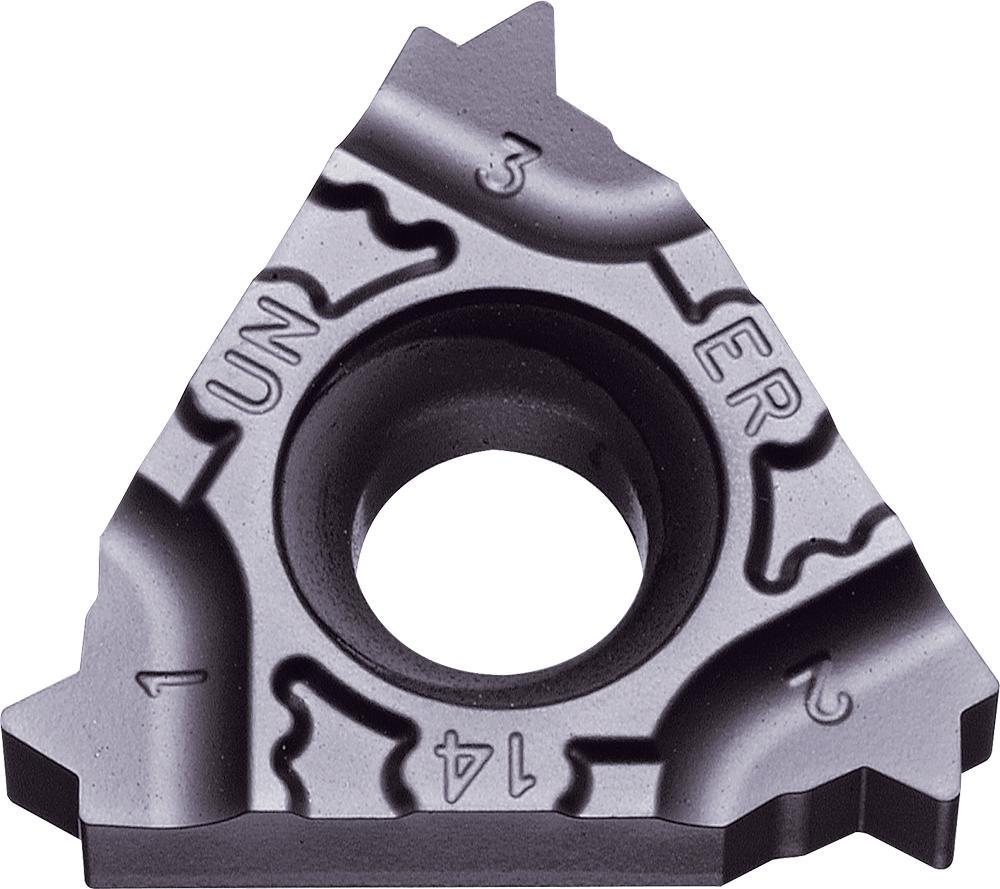 KYOCERA TJY18888 Laydown Full Profile Threading Insert, ANSI Code: 16ER14UNTFPR1115, 14 TPI, External Thread, UN Thread, Right Hand Cutting, Manufacturers Grade: PR1115 - Threading Inserts