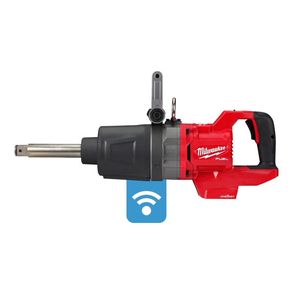 Milwaukee 2869-20 M18 FUEL ONE-KEY Cordless Variable Extended Anvil High-Torque Impact Wrench, 1 in, 2000 in-lb Torque, 18 V, 23.24 in OAL - Cordless Impact Wrenches