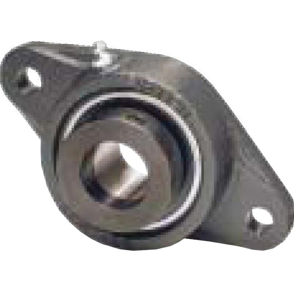 IPTCI Bearings NANFL 209 28 Standard Duty Flange Block Bearing With Type-B Seal, 1-3/4 in Dia Bore, 5-27/32 in L Bolt Center-to-Center, 2-Bolt Flange Mount, 7-13/32 in OAL/Dia - Flange Mount Ball Bearing Units
