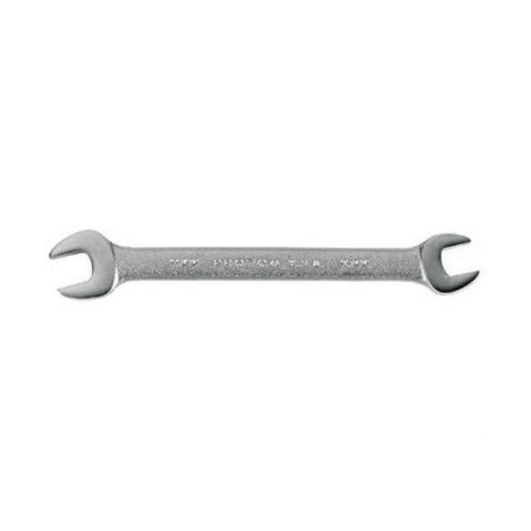Proto J31617 Open End Wrench, 16 x 17 mm Wrench, Angled/Double Head, 209 mm L, Alloy Steel, Satin, ASME B107.100 - Open End Wrenches