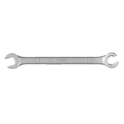 Proto TorquePlus J3752 Flare Nut Combination Wrench, Imperial, 7/16 in Wrench, 6 Points, 15 deg Offset, 6-1/32 in OAL, Steel, Satin, ASME B107.100 - Combination Wrenches