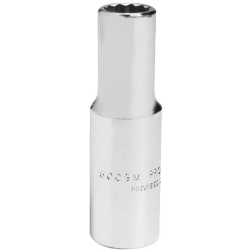 Proto TorquePlus J5015M Deep Length Socket, Metric, 3/8 in Square Drive, 15 mm - Sockets