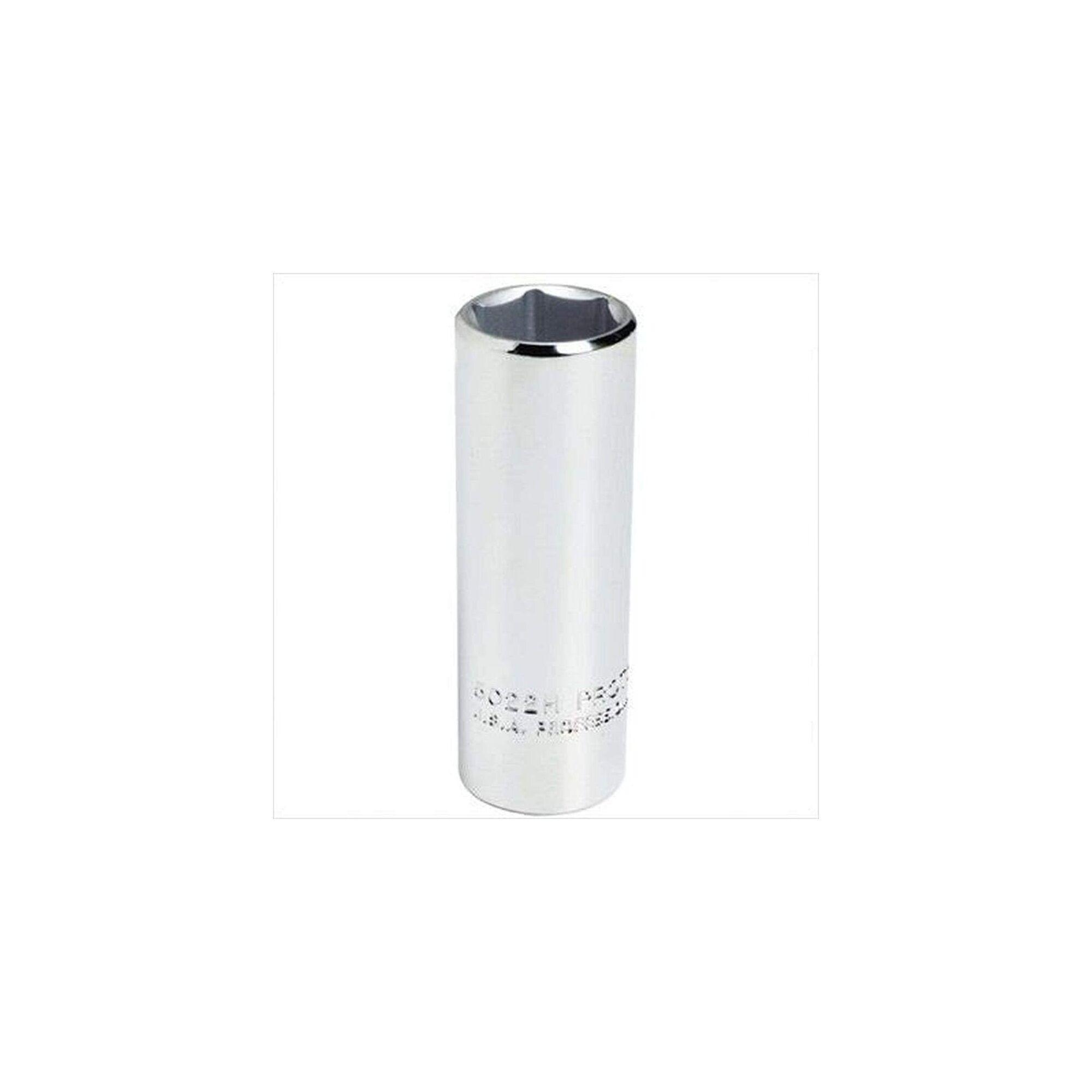 Proto TorquePlus J5030H Deep Length Socket, Imperial, 3/8 in Square Drive, 15/16 in - Sockets