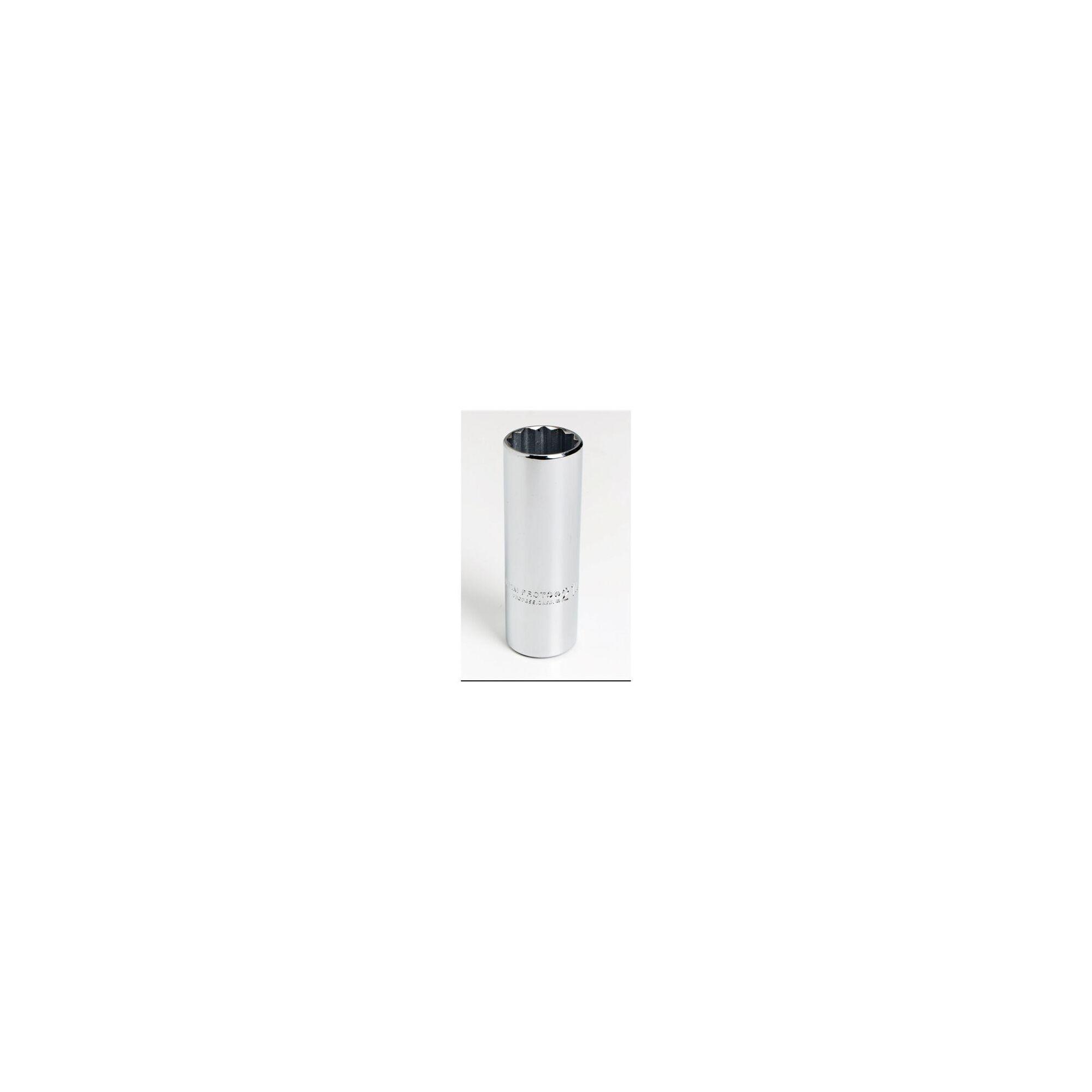 Proto TorquePlus J5318M Deep Length Socket, Metric, 1/2 in Square Drive, 18 mm - Sockets