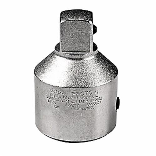 Proto J5853 Socket Adapter, Full Polished, Square Drive, 1 in Male Drive, 3/4 in Female Drive, Female x Male Adapter, ASME B107.500/B107.10M, ANSI B107.10M, Federal GGG-W-641E, Alloy Steel - Socket Adapters & Universal Joints