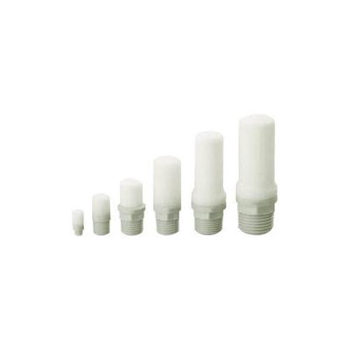 SMC AN15-N02 AN Air Silencer, 1/4 in NPT Port, 145 psi Pressure, 41 to 140 deg F, 14 mm Hex, 32 mm OAL - Pneumatic Mufflers
