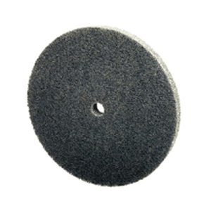 Scotch-Brite 7100030740 EXL High Performance Unitized Wheel, 3 in Dia Wheel, 1/4 in Center Hole, 1 in W Face, Fine Grade, Silicon Carbide Abrasive - Deburring Wheels