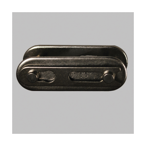 Tsubaki C2060HCL Double Pitch Standard Connecting Link, C2060H Chain, 1-1/2 in Pitch, 1.224 in OAW, 0.235 in Dia Pin, Carbon Steel - Conveyor Chain Links