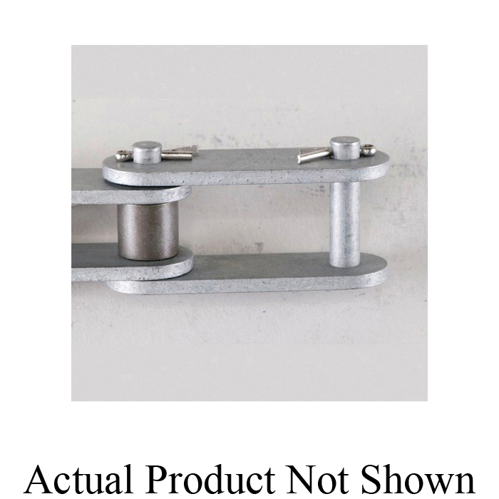 Tsubaki C2040LCL Lambda Double Pitch Standard Connecting Link, C2040L Chain, 1 in Pitch, 0.717 in OAW, 0.156 in Dia Pin, Carbon Steel - Conveyor Chain Links