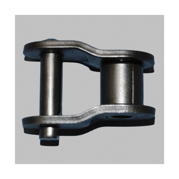 Tsubaki 41OL Single Strand Offset Link, #41 Chain, 1/2 in Pitch, 0.579 in OAW, 0.141 in Dia Pin, Carbon Steel - Roller, Offset & Connecting Links