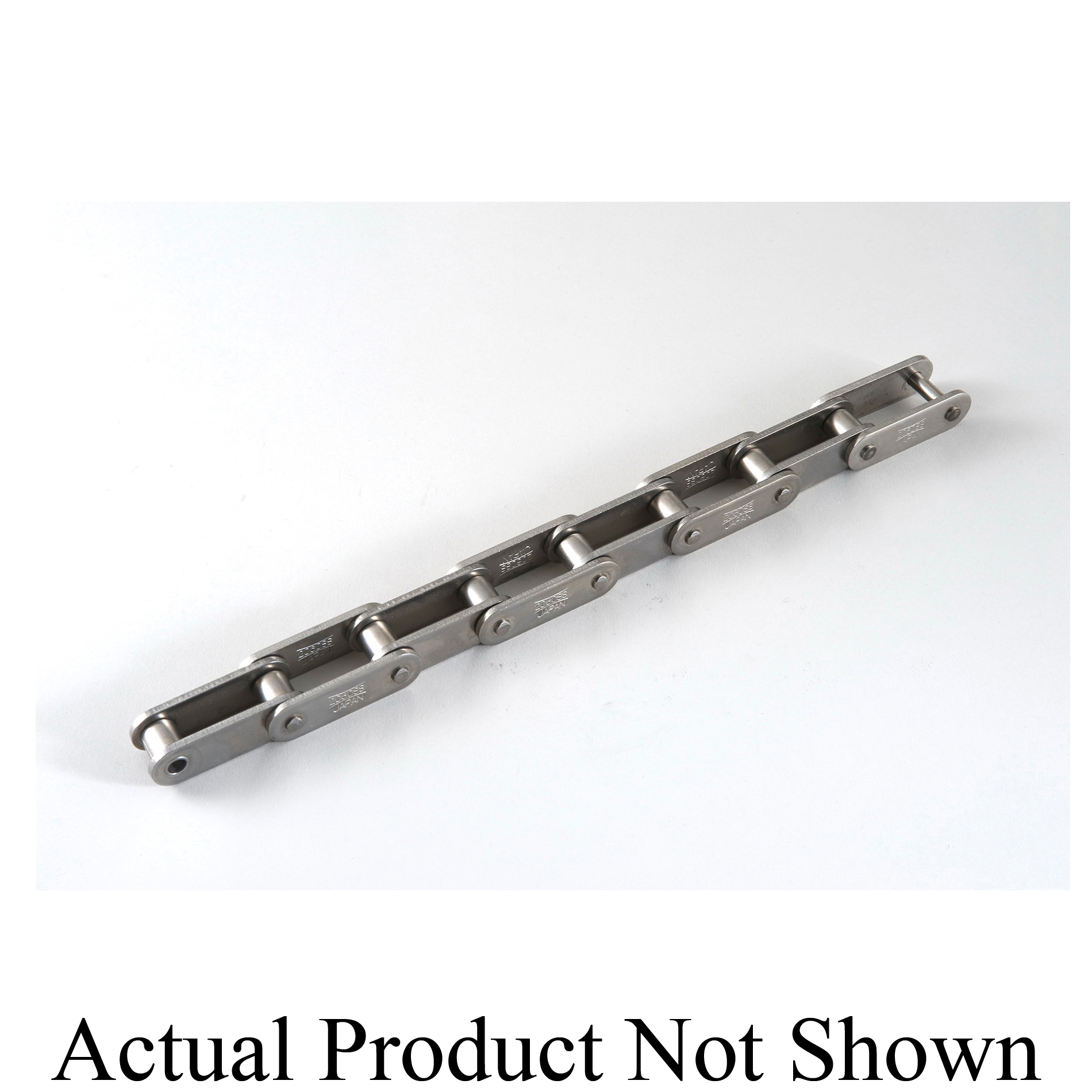 Tsubaki C2040SSCL Double Pitch Standard Connecting Link, C2040SS Chain, 1 in Pitch, 0.717 in OAW, 0.156 in Dia Pin, 304 Stainless Steel - Conveyor Chain Links