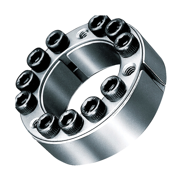 Tsubaki Power-Lock PL1H AS Series Multi-Purpose Keyless Locking Device, 1-1/2 in Dia Bore, 2.559 in OD, 1.024 in OAL, Carbon Steel - Keyless Compression Hubs