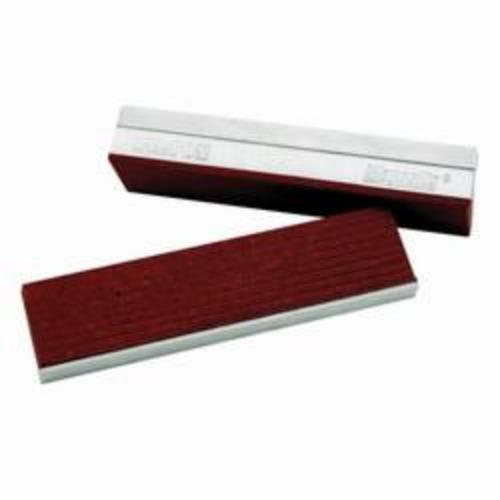 Wilton WL9-14834 Fiber Face Magnetic Jaw Cap, For Use With Any Vise, 4 in W Jaw, Aluminum Alloy with Laminated Fiber Cover - Vise Jaw Caps
