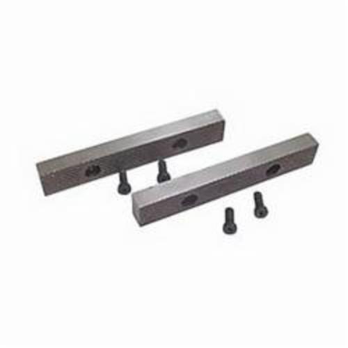 Wilton 2908060 Serrated Jaw Insert, 2-1/4 in Center to Center Hole, For Use With 1745 Tradesman Vise, Steel - Vise Accessories