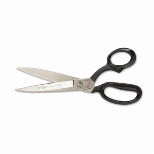CrescentW22N Heavy Duty Industrial Shear, 6 in L of Cut, 12-1/2 in OAL, Sharp Tip, Knife Edge, High Carbon Steel Blade, Coated Cutlery Steel Handle, Right Hand - Scissors & Shears